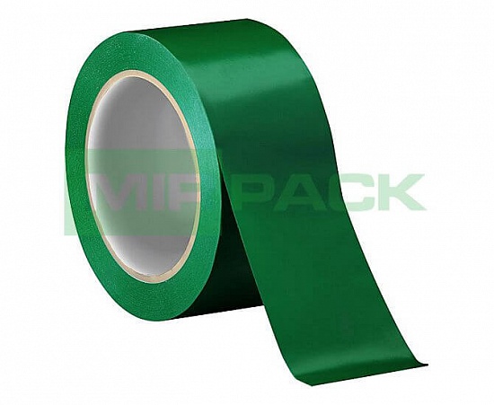 Лента клейкая зеленая ширина 48 мм длина 60 м 45мкм - Вид 1