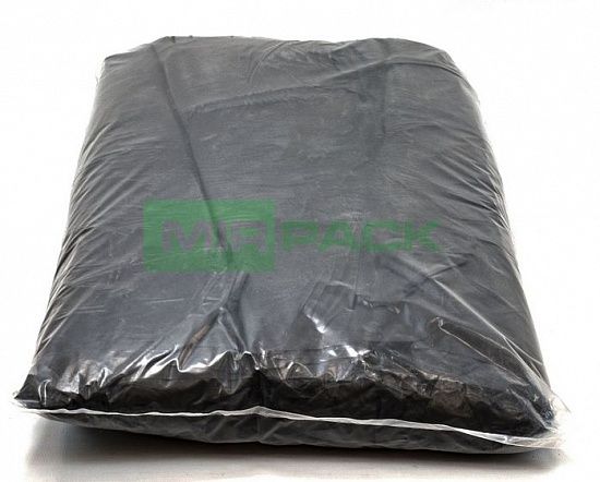 Мешки для мусора 180 литров 35 мкм, в пачках 200 шт черные - Вид 4